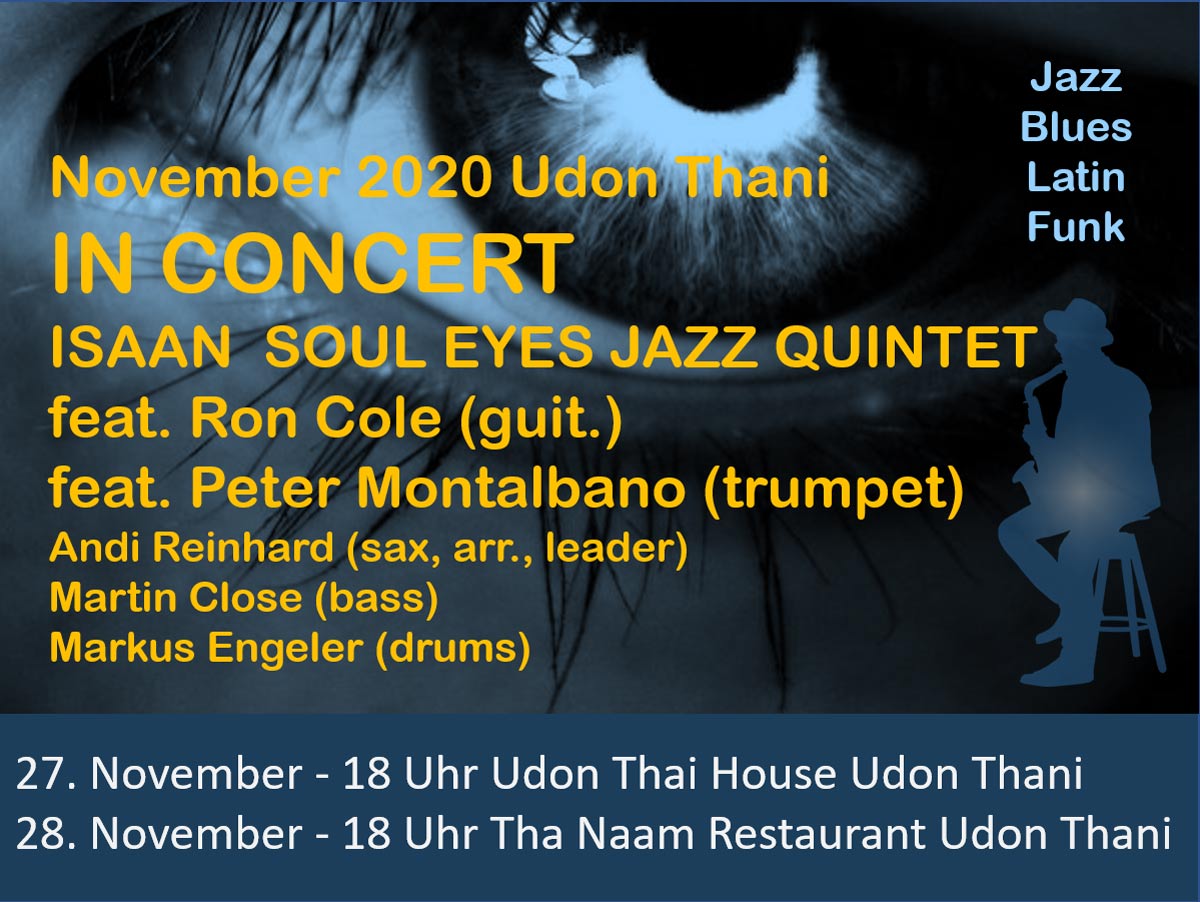 Isaan Soul Eyes Jazz Quintet in Concert